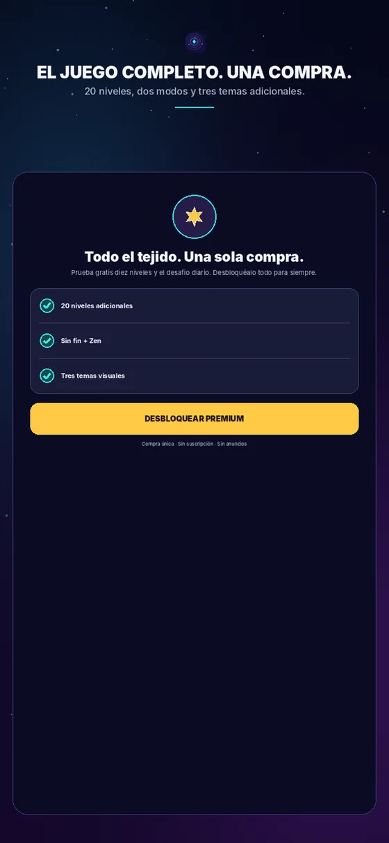 Pantalla Premium de Pulse Weaver
