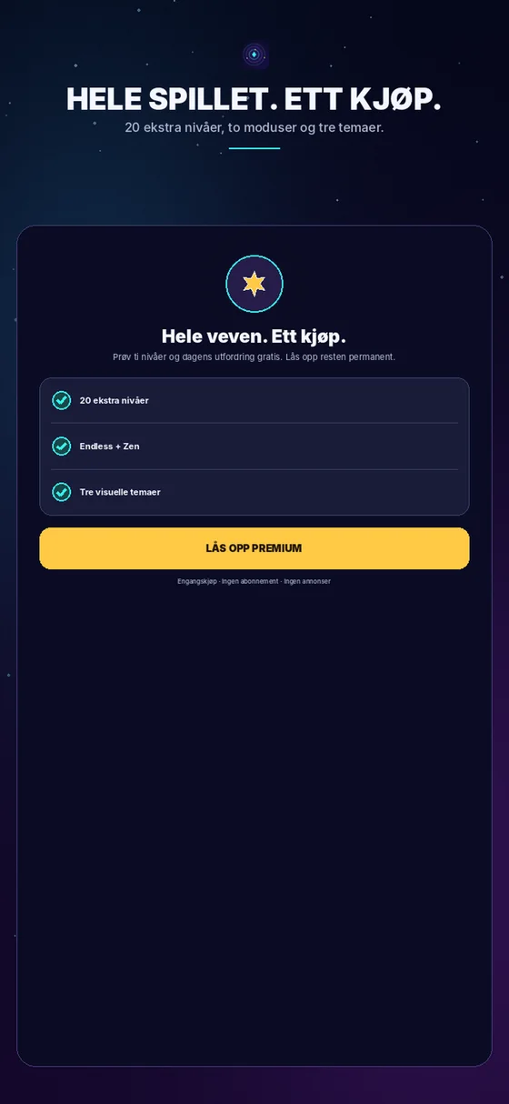 Premium-skjerm i Pulse Weaver